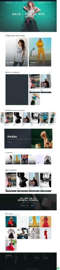 Captura de oCommerce
