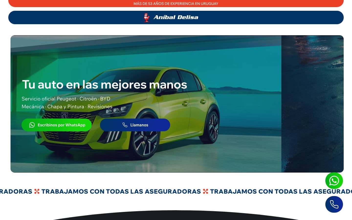 Sitio web de Aníbal Delisa